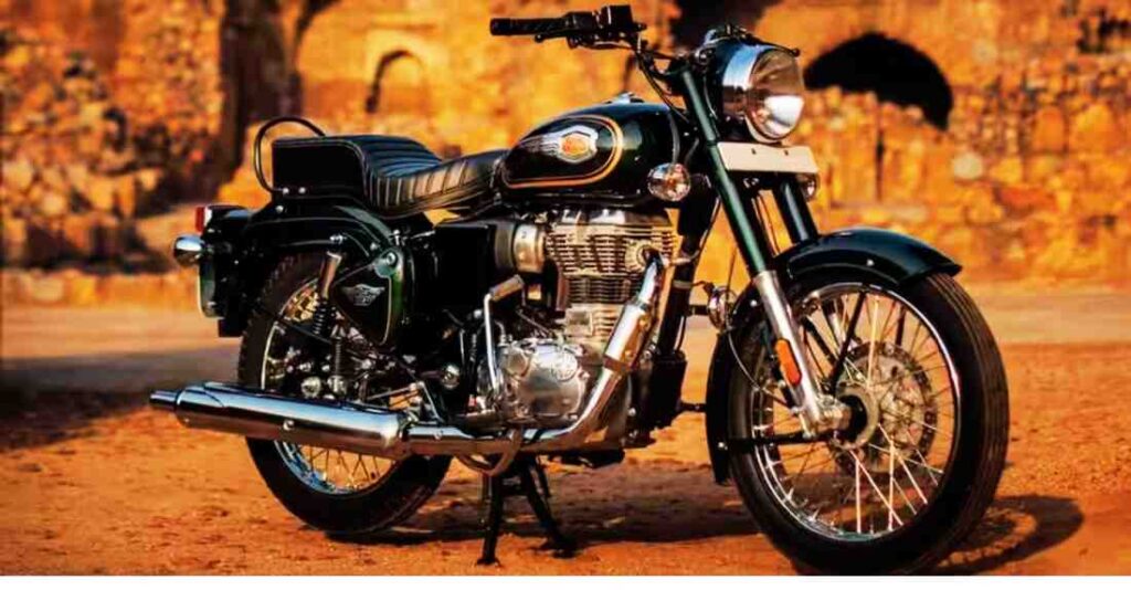 Royal enfield bullet 350 on road price
